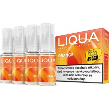 Liquid LIQUA Elements 4Pack Orange 4x10ml-12mg (Pomeranč)
