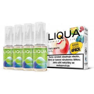 Liquid LIQUA Elements 4Pack Two mints 4x10ml-12mg (Chuť máty a mentolu)