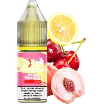 Liquid OXVA OX PASSION Salts Cherry Peach Lemon 10ml - 10mg