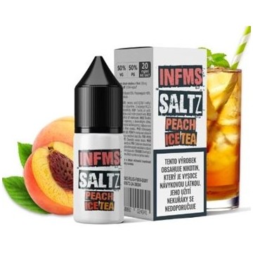 Liquid Infamous Saltz Peach Ice Tea 10ml - 20mg