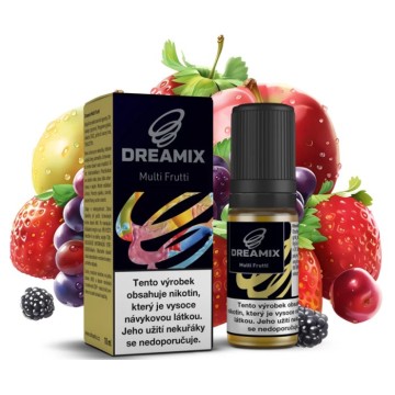 Liquid Dreamix - Ovocný mix (Multi Frutti) 10ml - 3mg