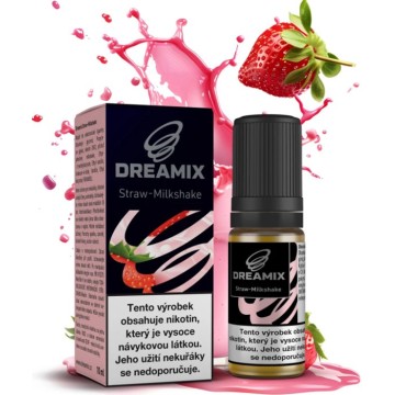 Liquid Dreamix - Jahodový milkshake (Straw Milkshake) 10ml - 3mg