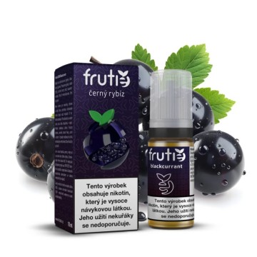 Liquid Frutie 50/50 - Černý rybíz (Blackcurrant) 10ml - 6mg